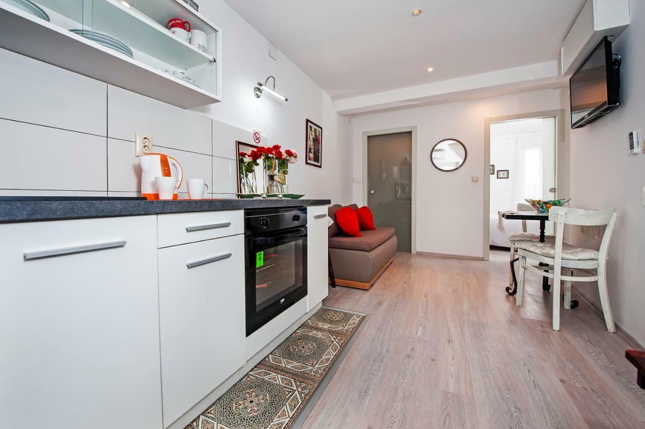 Apartman Delfin Rovigno Esterno foto